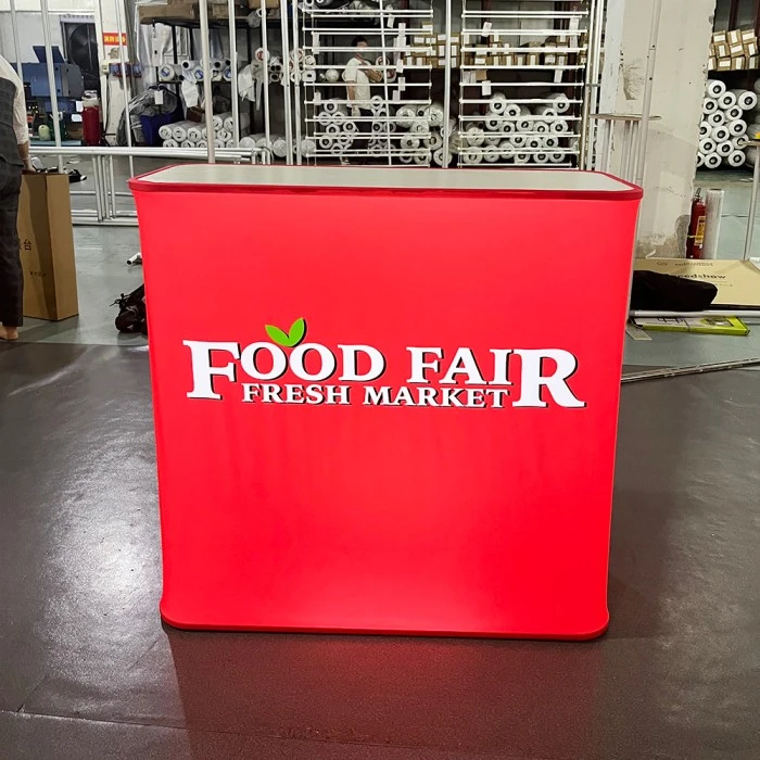 Contador elevable rectangular LED