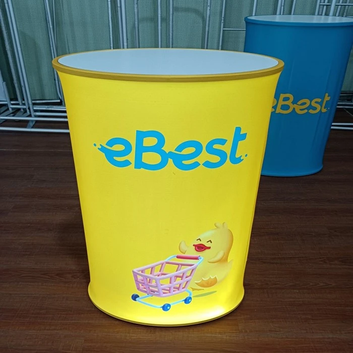 Contador elevable redondo LED